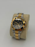 RLX Daytona TwoTone Yellow Gold Black Dial Swiss - Watch Vault Au