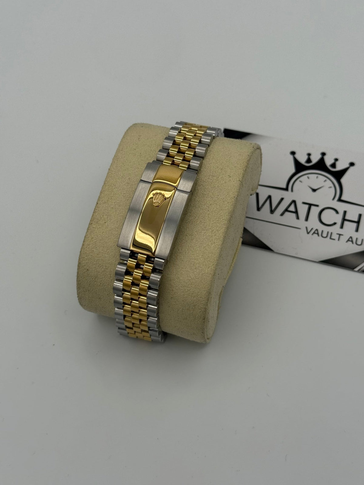 RLX Datejust TwoTone Yellow Gold Black Dial 41mm - Watch Vault Au