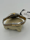 RLX Datejust TwoTone Yellow Gold Black Dial 41mm - Watch Vault Au