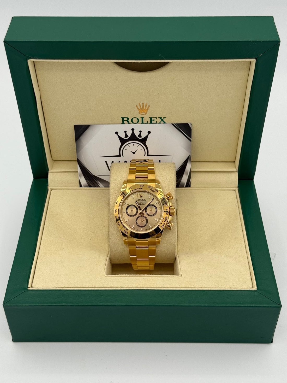 Daytona Yellow Gold 40mm - Swiss Grade Automatic - Watch Vault Au