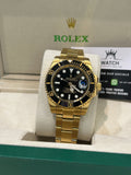 RLX Submariner Yellow Gold 40mm Swiss Grade - Watch Vault Au