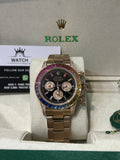 RLX Daytona Rainbow Rose Gold 40mm - Watch Vault Au