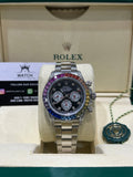 RLX Daytona Rainbow Stainless Steel 40mm - Watch Vault Au