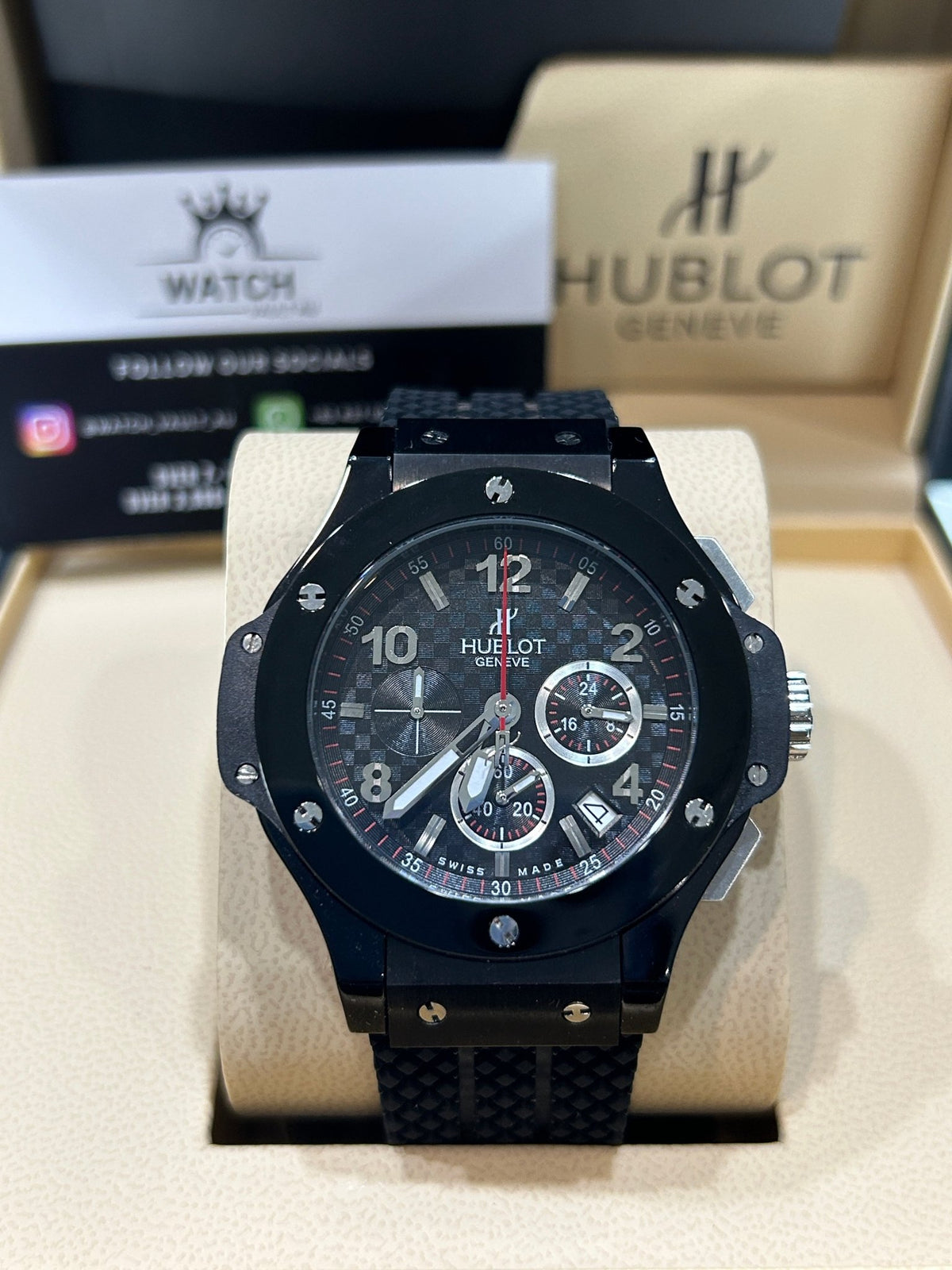 HBLOT Big Bang Ceramic cilcon Band - Watch Vault Au