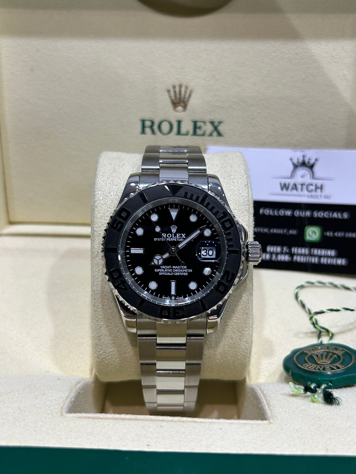 RLX Yatch Master Sainless Steel 40mm - Watch Vault Au