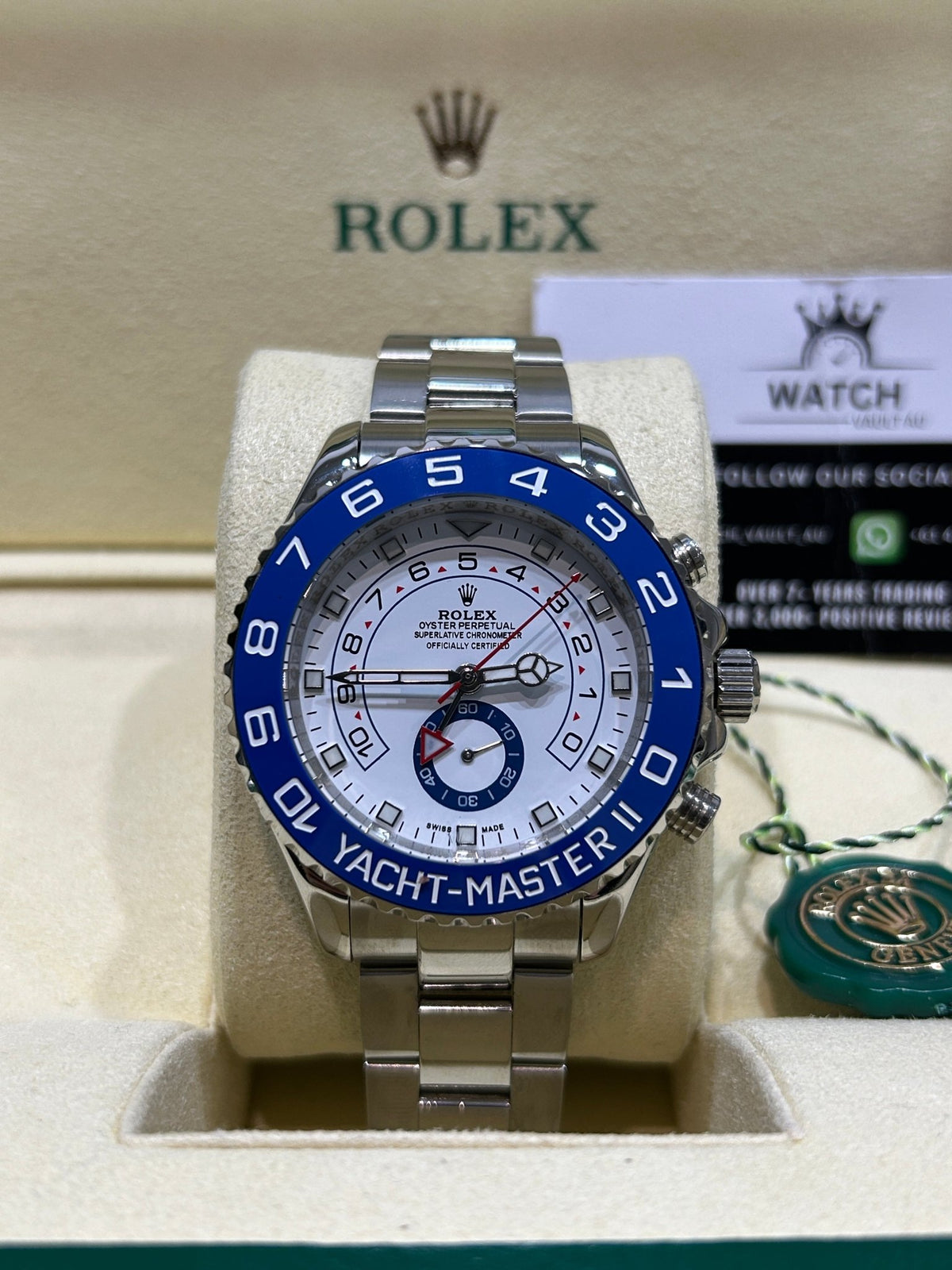 RLX Yatch Master Stainless Steel 44mm - Watch Vault Au