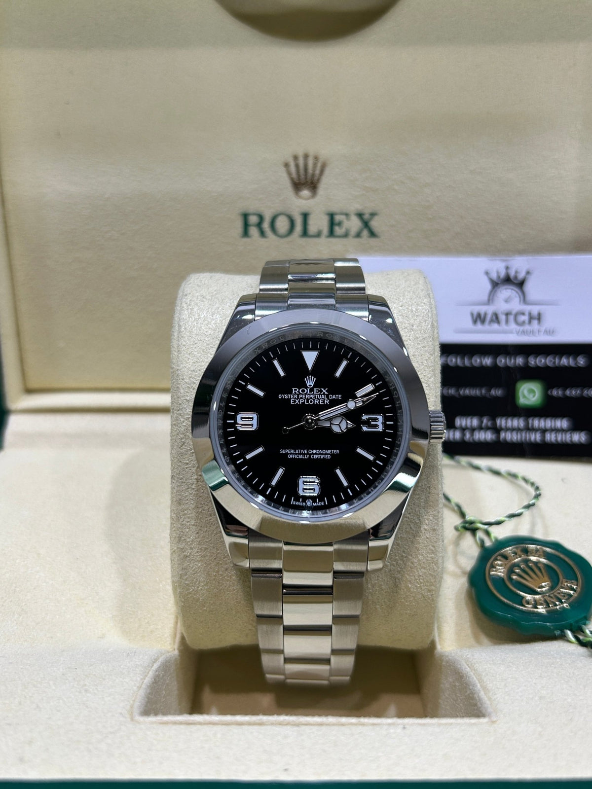 RLX Explorer Stainless Steel 41mm - Watch Vault Au