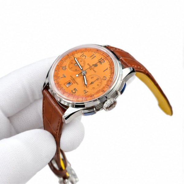 Breitling Premier B01 Chronograph Orange Dial 42mm - Watch Vault Au