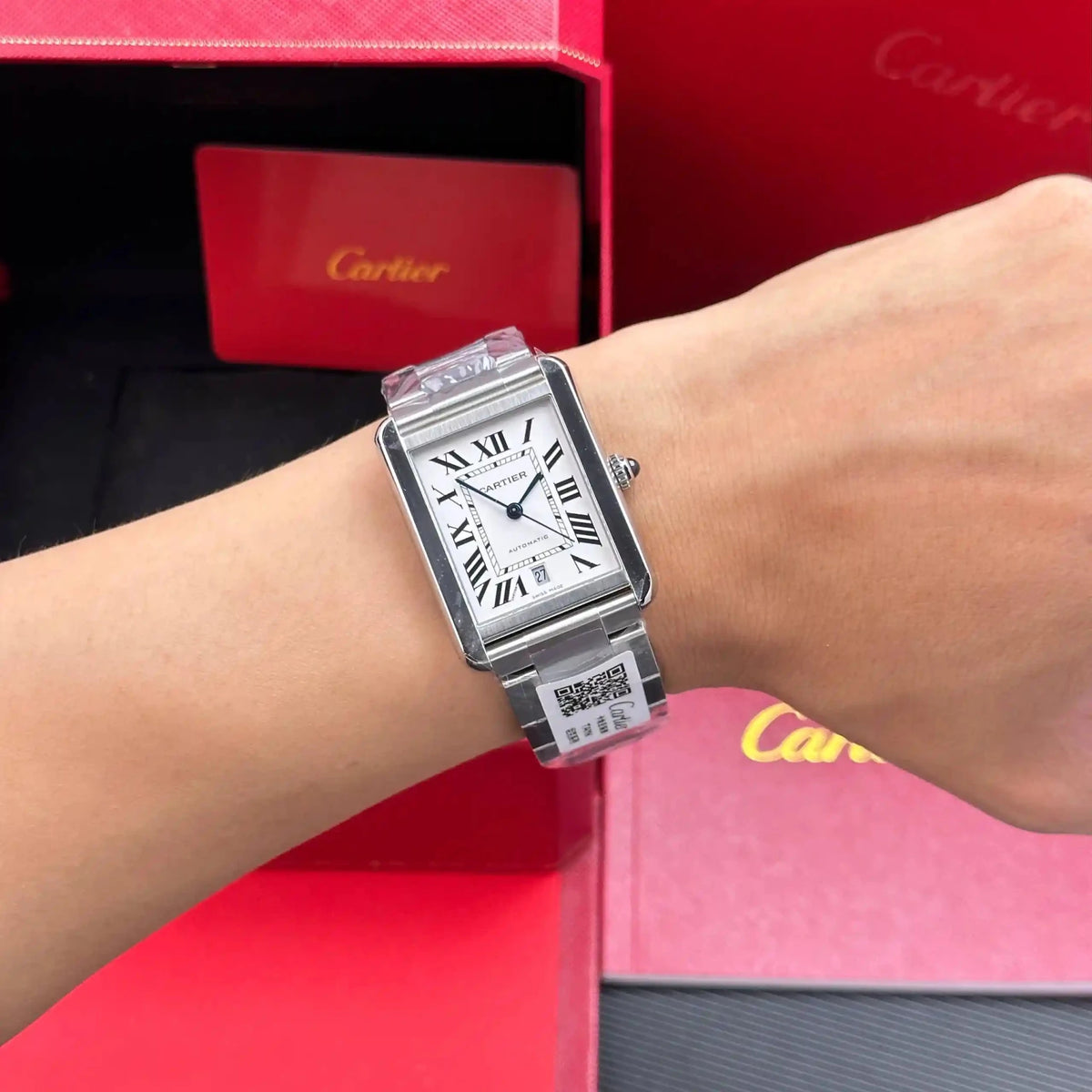 Cartier Tank Solo Steel Bracelet 31 × 41mm W5200028 – Super Clone - Watch Vault Au
