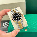 Explorer Two Tone Yellow Gold Tone Black Dial 36mm - Watch Vault Au