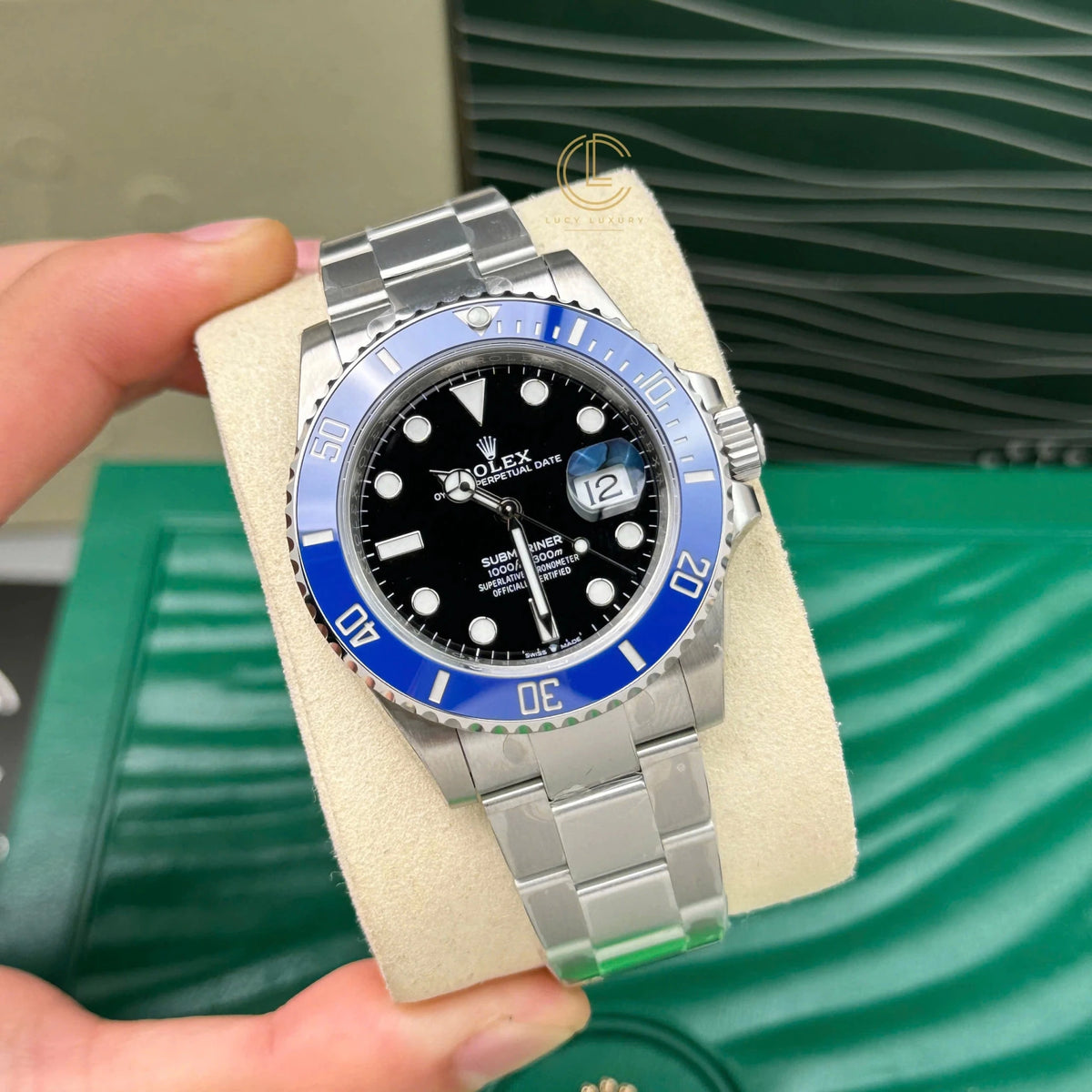 Submariner Black Dial Blue Bezel 41mm - Watch Vault Au