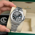 Yacht-Master Silver Tone Rhodium Dial 40mm - Watch Vault Au