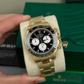 Daytona Yellow Gold Tone Black Dial 40mm - Watch Vault Au