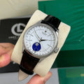 Cellini Moonphase Silver Tone White Dial 39mm - Watch Vault Au