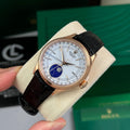 Cellini Moonphase Rose Gold Tone White Dial 39mm - Watch Vault Au