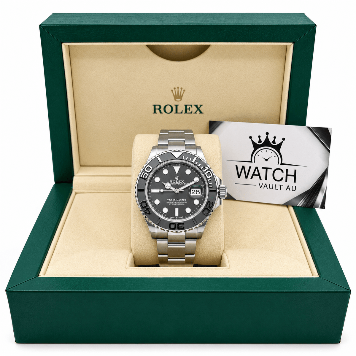 Yacht-Master Titanium Style Black Dial 42mm - Watch Vault Au