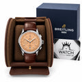 Breitling Premier B01 Chronograph Orange Dial 42mm - Watch Vault Au