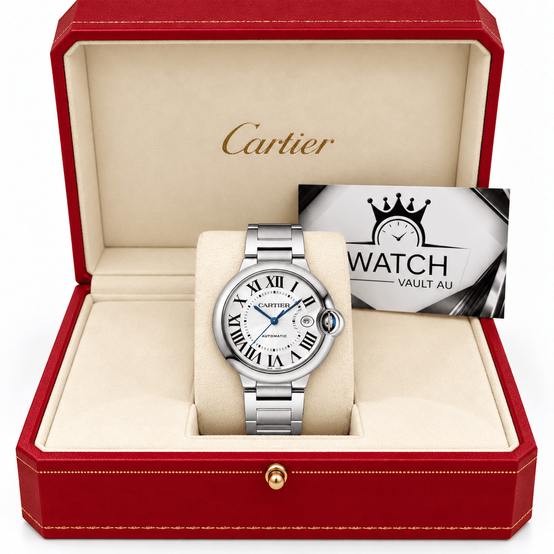 Cartier Ballon Bleu 40mm WSBB0061 - Watch Vault Au