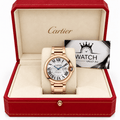 Cartier Ballon Bleu Gold Tone 42mm WGBB0016 - Watch Vault Au