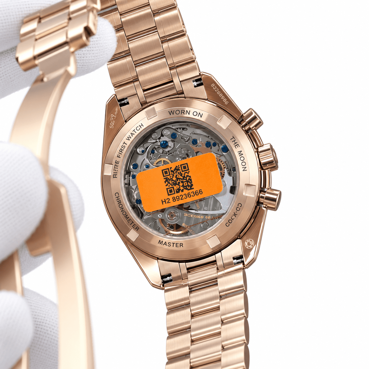 Omega Speedmaster Moonwatch – Rose Gold Tone Stainless Steel - Watch Vault Au