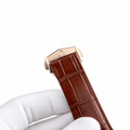Omega Constellation – Two Tone Brown Dial Leather Band - Watch Vault Au