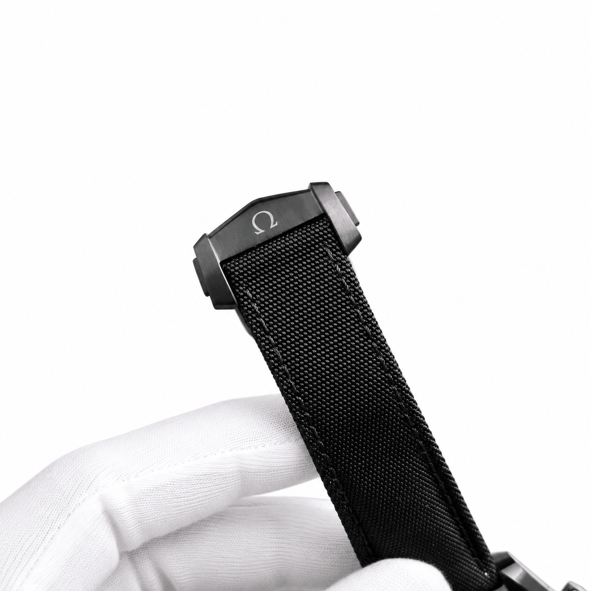 Omega Speedmaster Dark Side – Black Dial Fabric Band - Watch Vault Au