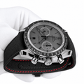 Omega Speedmaster Dark Side – Black Black Fabric Band - Watch Vault Au