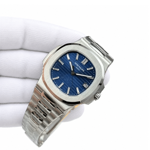 Nautilus 40th Anniversary Blue Dial 40mm - Watch Vault Au