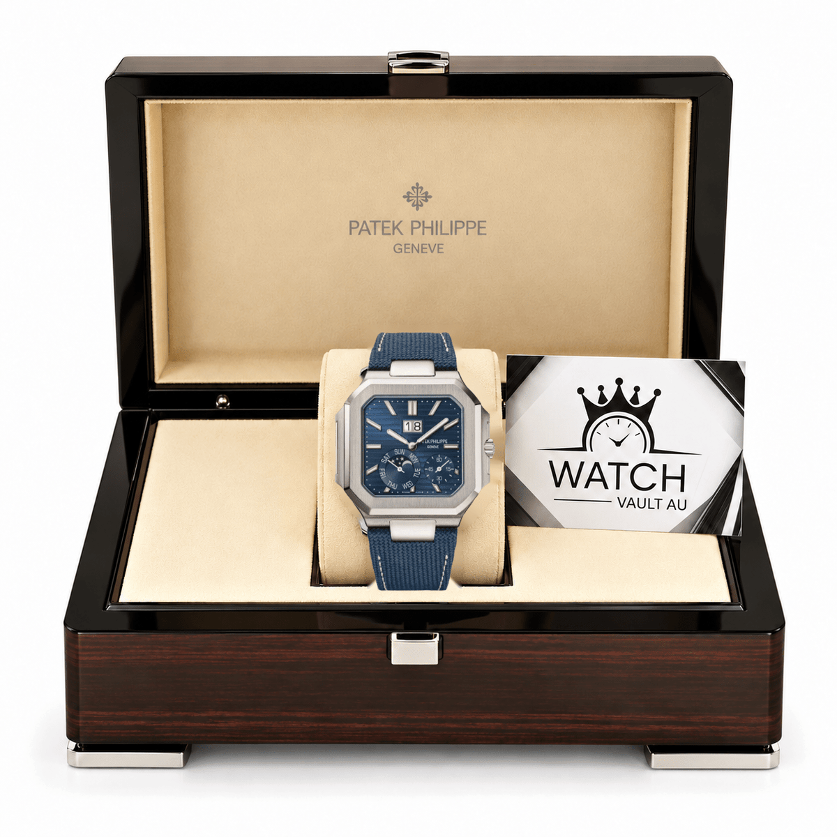 Cubitus 5822P Blue Dial Fabric Strap - Watch Vault Au