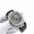 Nautilus 5711 Grey Dial Leather Strap 40mm - Watch Vault Au
