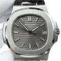 Nautilus 5711 Grey Dial Leather Strap 40mm - Watch Vault Au