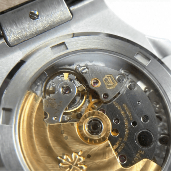 Nautilus 5711 Grey Dial Leather Strap 40mm - Watch Vault Au