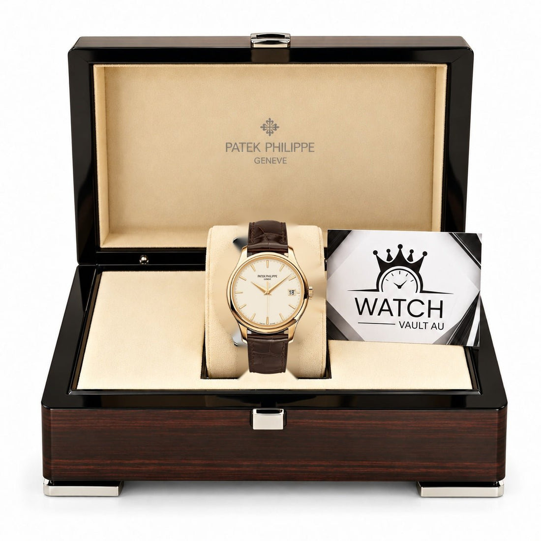 Calatrava 5227J Ivory Dial 39mm - Watch Vault Au