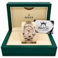 Daytona Rose Gold Tone Sundust Gem-set Dial 40mm - Watch Vault Au