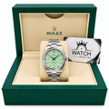 Oyster Perpetual Pistachio Dial 41mm - Watch Vault Au