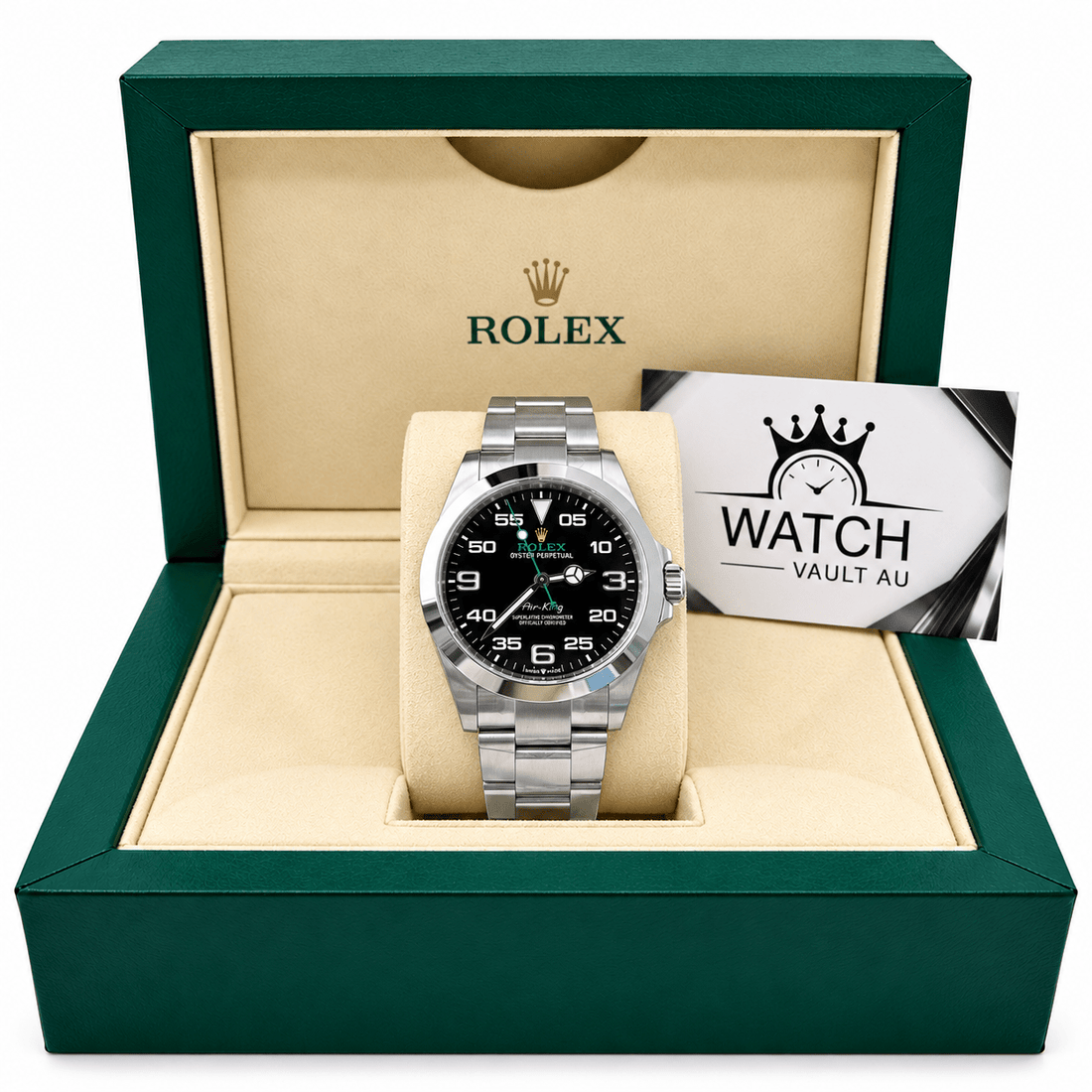 Air-King Black Dial 40mm - Watch Vault Au