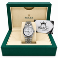 Land-Dweller Silver Tone White Dial 40mm - Watch Vault Au