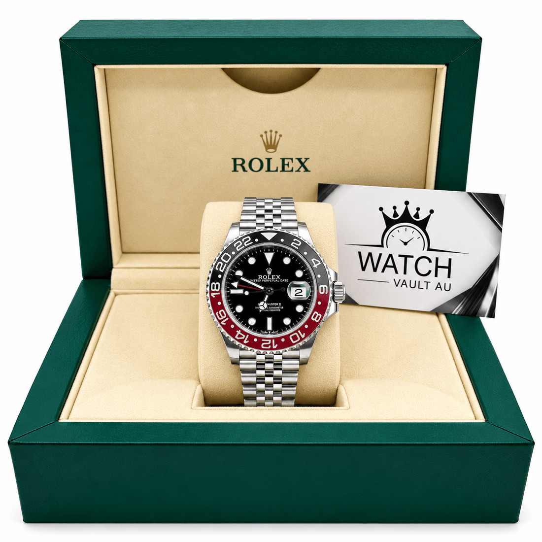 GMT-Master II Coke Jubilee Bracelet 40mm - Watch Vault Au