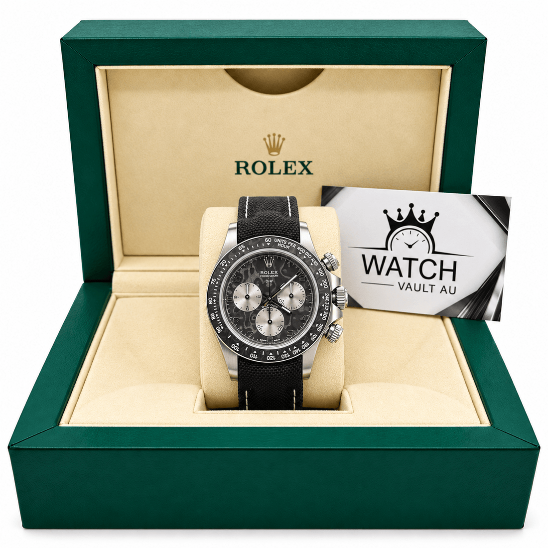 Daytona DiW Exceptional Carbon Style 40mm - Watch Vault Au