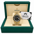 GMT-Master II Yellow Gold Tone Black Dial 40mm - Watch Vault Au