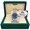 Sky-Dweller Silver Tone Blue Dial 42mm - Watch Vault Au