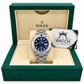 Yacht-Master Silver Tone Blue Dial 40mm - Watch Vault Au