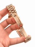 Day-Date Rose Gold Tone Silver Dial 36mm - Watch Vault Au