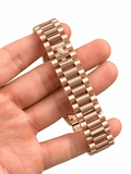 Day-Date Rose Gold Tone Silver Dial 36mm - Watch Vault Au