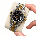 GMT-Master II Two Tone Yellow Gold Tone Bumblebee 40mm - Watch Vault Au