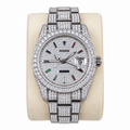 Datejust Clear Gem-set Rainbow Markers 41mm - Watch Vault Au