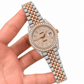 Datejust Two Tone Rose Gold Tone Gem-set 41mm - Watch Vault Au