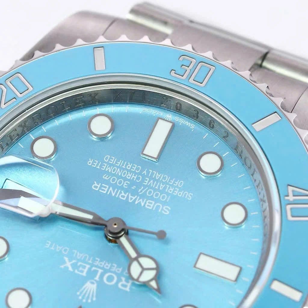 Submariner Tiffany Dial Blaken Style 40mm - Watch Vault Au
