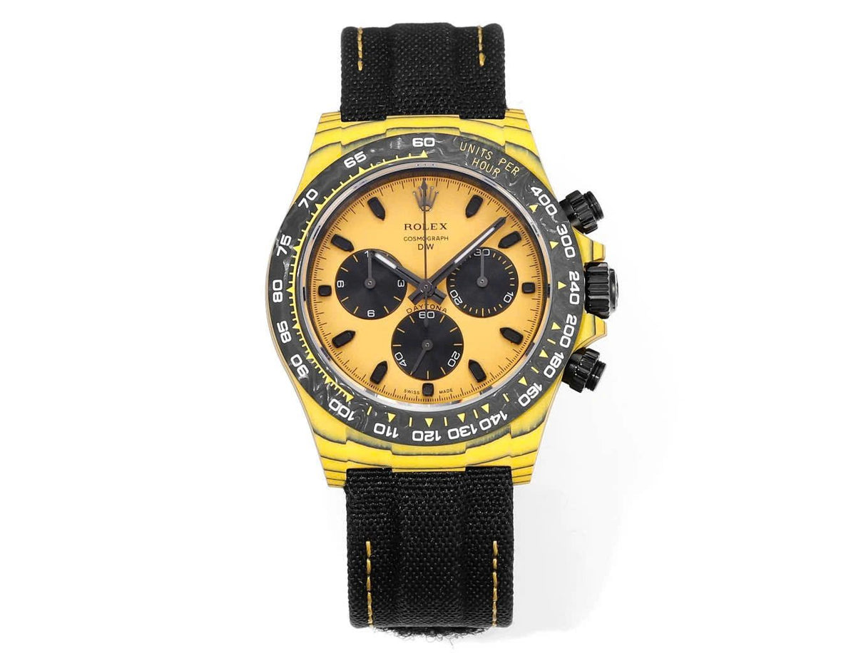 Daytona DiW Bumblebee Carbon Style 40mm - Watch Vault Au