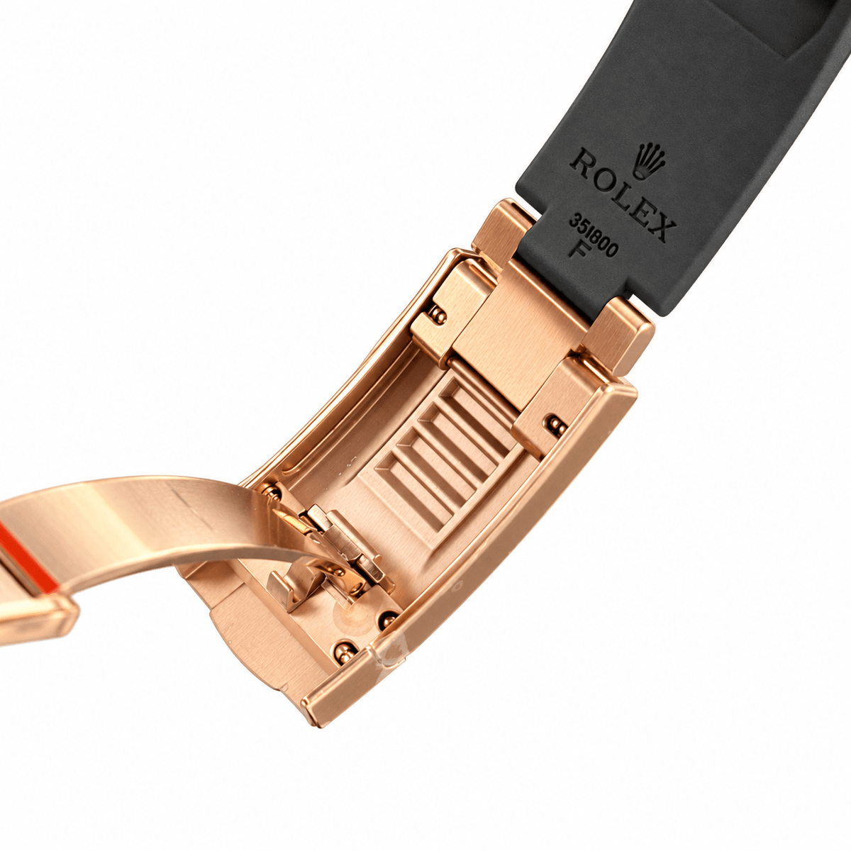 Sky-Dweller Rose Gold Tone Chocolate Dial Rubber Strap 42mm - Watch Vault Au